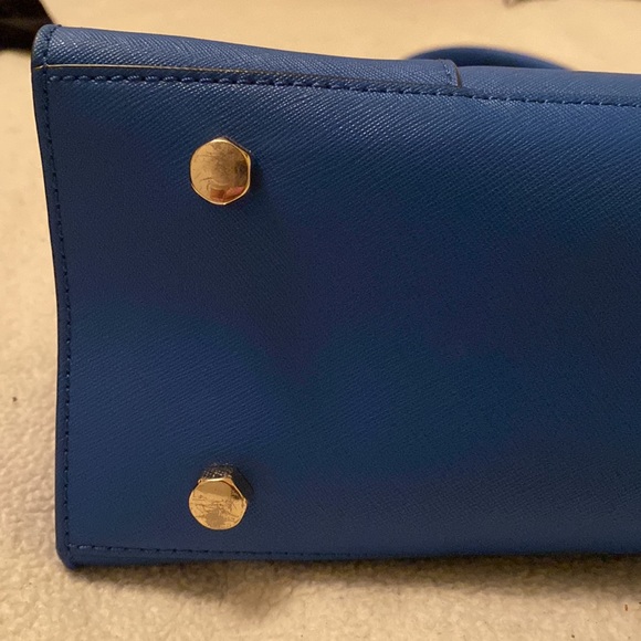 Rebecca Minkoff Blue Envelope Handbag in nearly-mint-condition - Picture 7 of 11